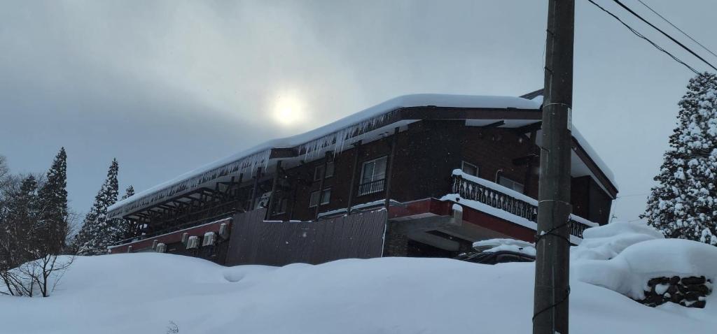 Myoko Ski Lodge in Akakura Village v zimě