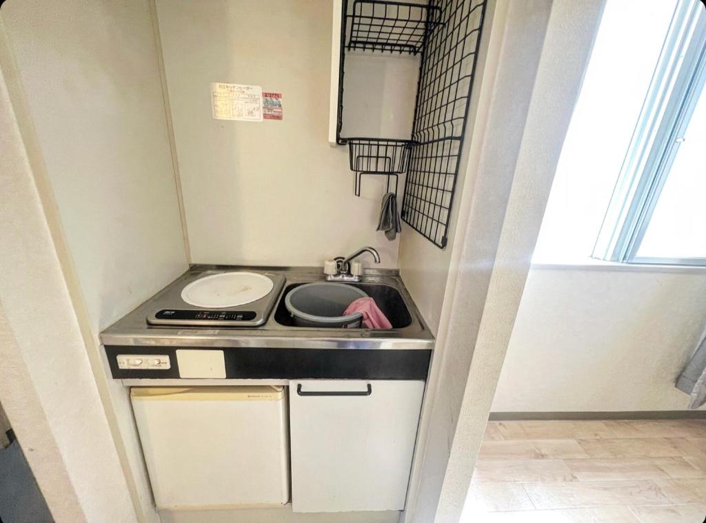 Kuchyň nebo kuchyňský kout v ubytování MATUBARA HOUSE