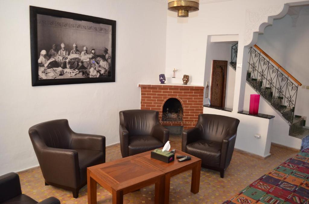 Un lugar para sentarse en Tanger Chez Habitant