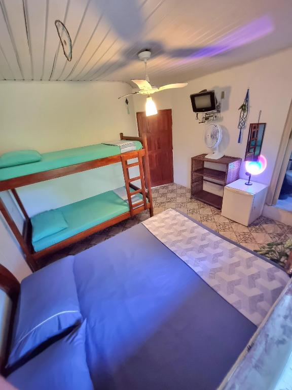 Postel nebo postele na pokoji v ubytování Jurema Hostel