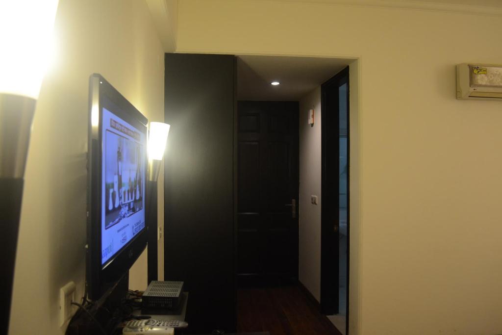 TV a/nebo společenská místnost v ubytování La Residence