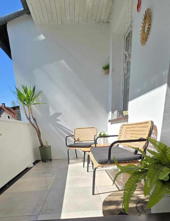 Balkon lub taras w obiekcie Apartament Green Forest