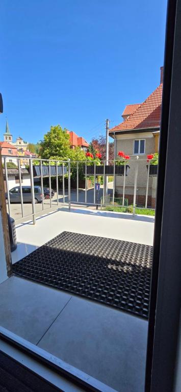 Budynek, w którym mieści się apartament