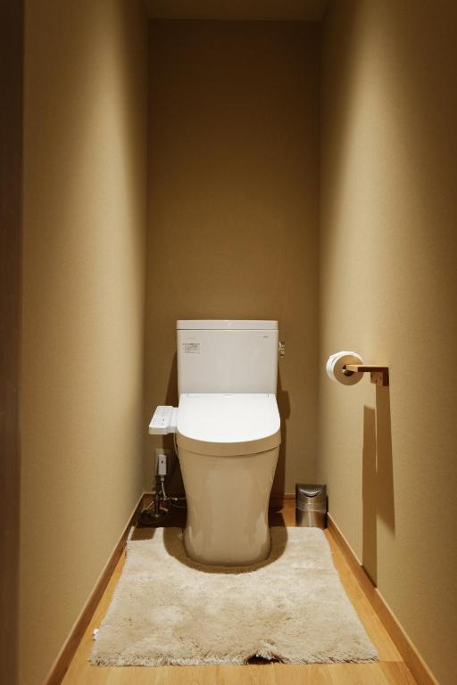 Koupelna v ubytování Arifuku Onsen Yoshidaya