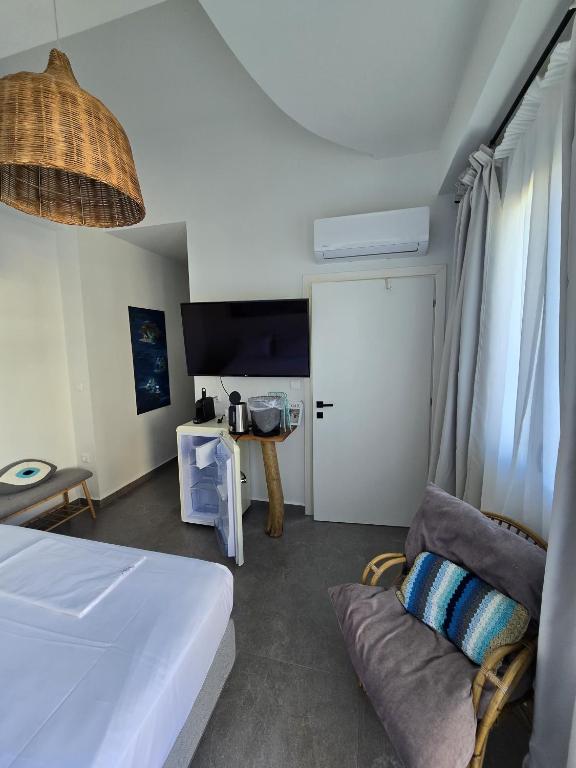 TV a/nebo společenská místnost v ubytování Olvion Luxury Living