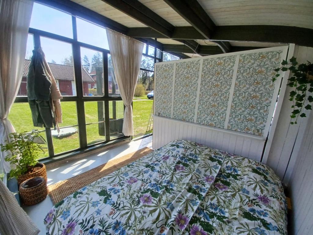Balkón nebo terasa v ubytování Hemma fran Hemma - Glamping