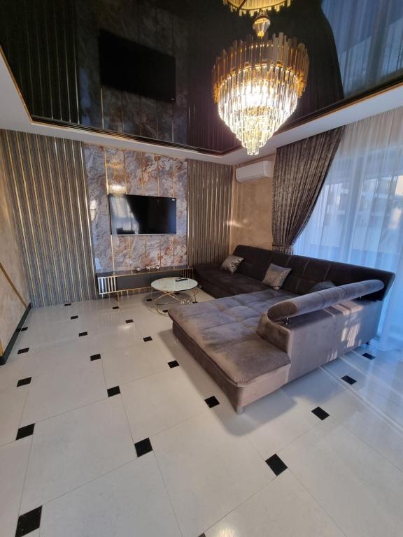 Χώρος καθιστικού στο Myriam Luxury