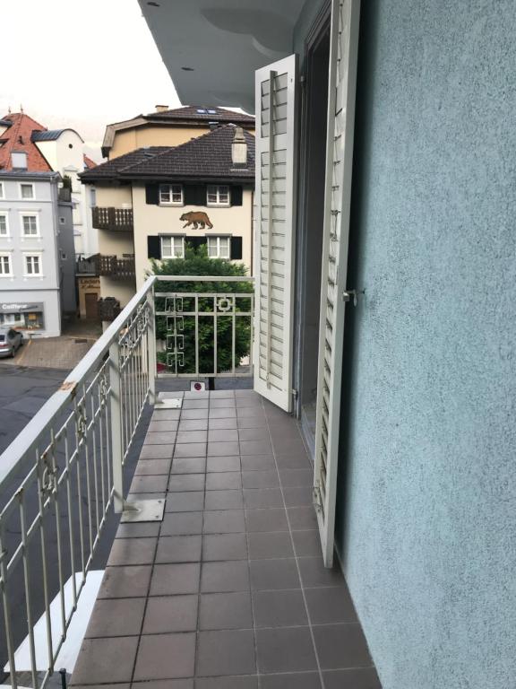 Balkón nebo terasa v ubytování Bad Ragaz Appartement