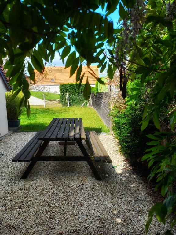 Zahrada ubytování B&B Chez Séverine