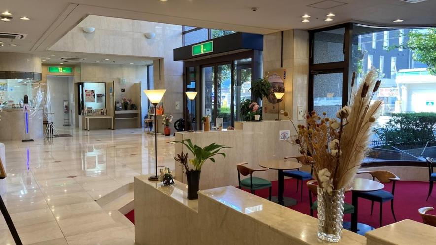 Vstupní hala nebo recepce v ubytování Sky Hotel