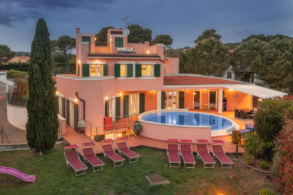 Πισίνα στο ή κοντά στο VILLA IRENE