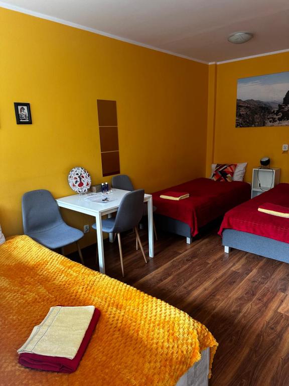 Posezení v ubytování Travel House Wroclaw