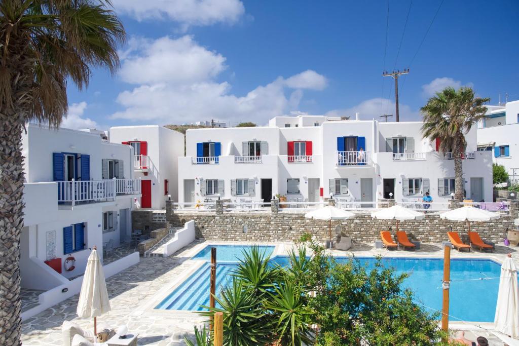 Bazén v ubytování Summer Shades Hotel - ex Arkoulis nebo v jeho okolí