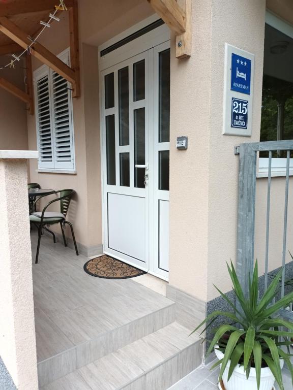 Balkón nebo terasa v ubytování Apartment Luka near Dubrovnik