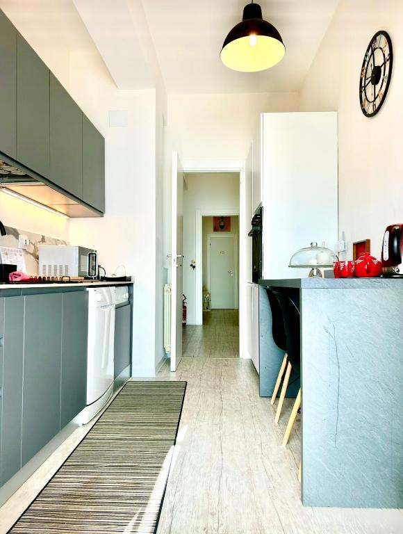 Kuchyň nebo kuchyňský kout v ubytování Maison belle Vue
