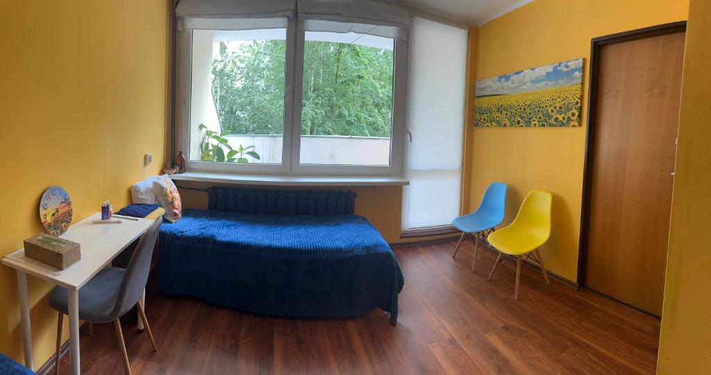Posezení v ubytování Travel House Wroclaw