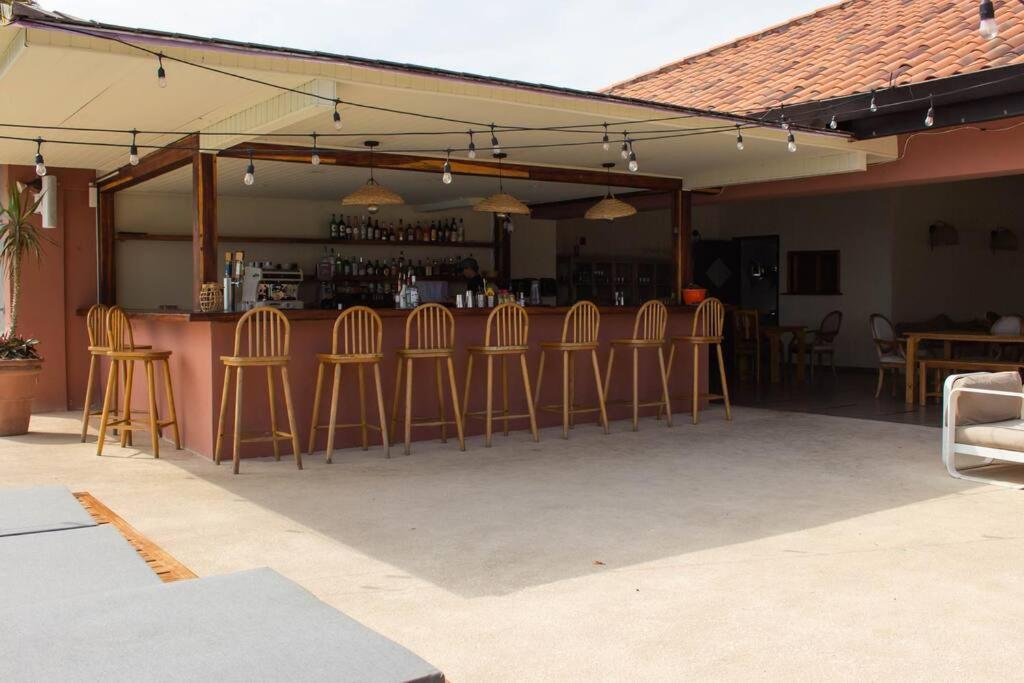 Restaurace v ubytování Arrue Coastal Escape at Andromeda Pedasi