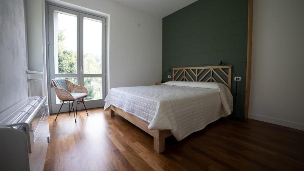 Postel nebo postele na pokoji v ubytování Casa Gaggio