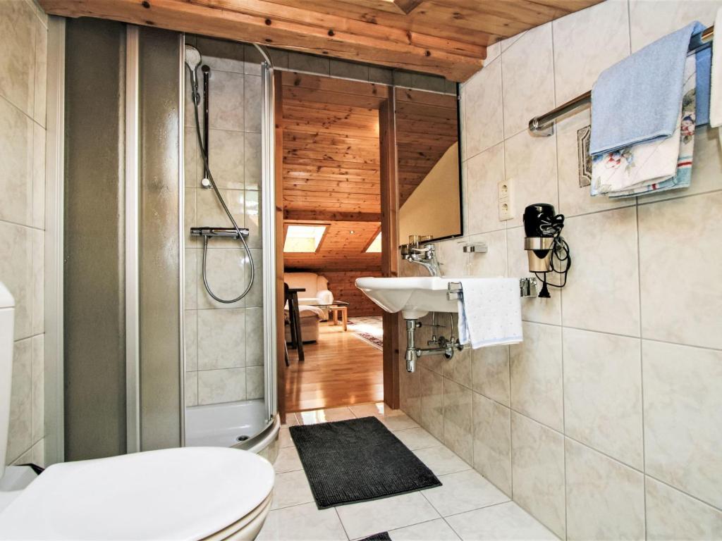 Koupelna v ubytování Apartment Obernberg by Interhome