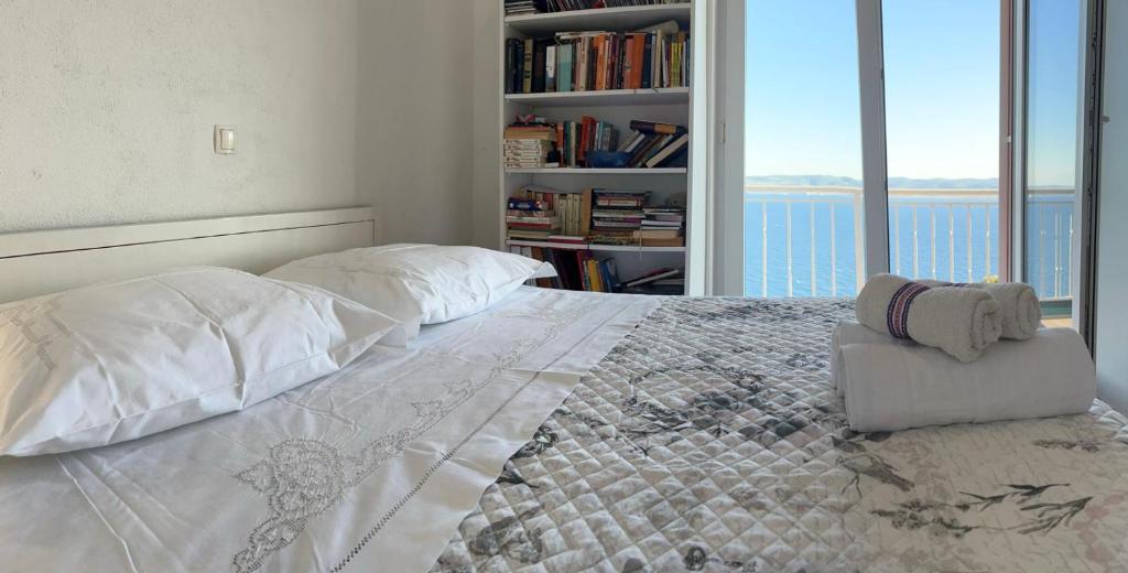 Postel nebo postele na pokoji v ubytování Apartman Vanja