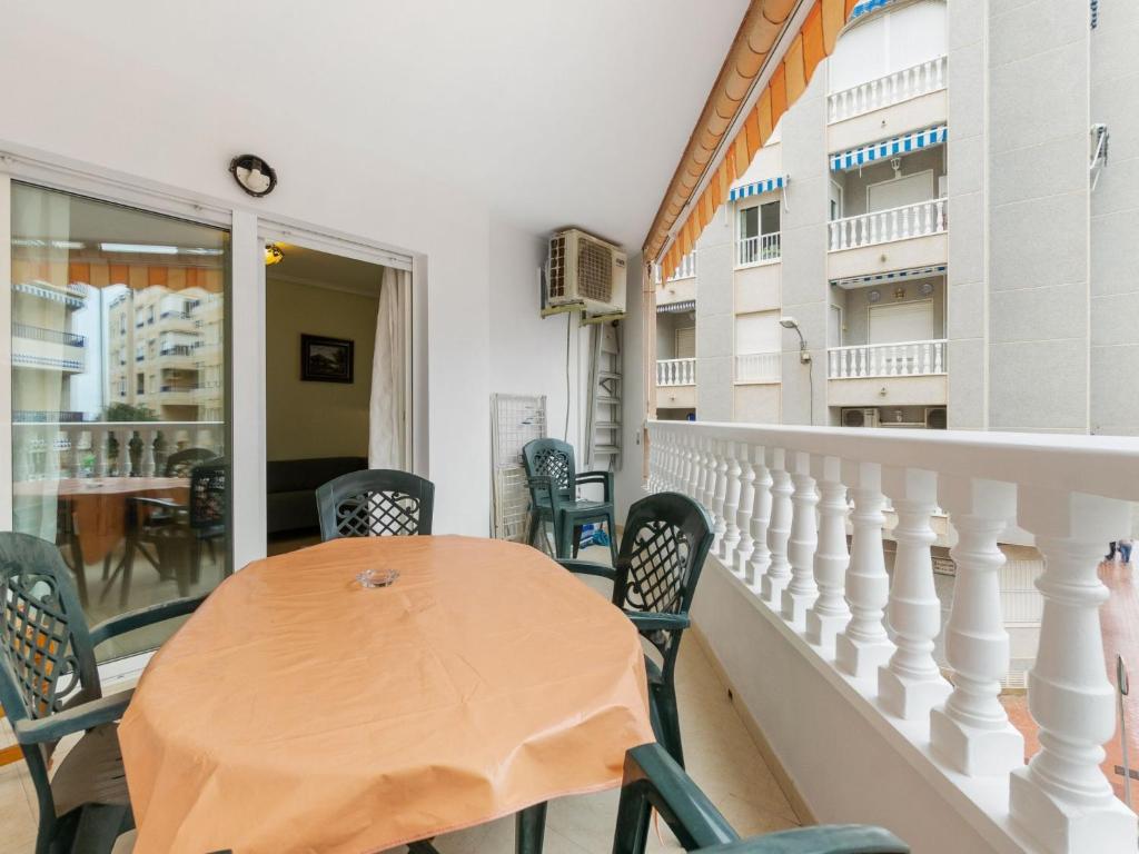 A balcony or terrace at Apartment Edificio Las Americas by Interhome