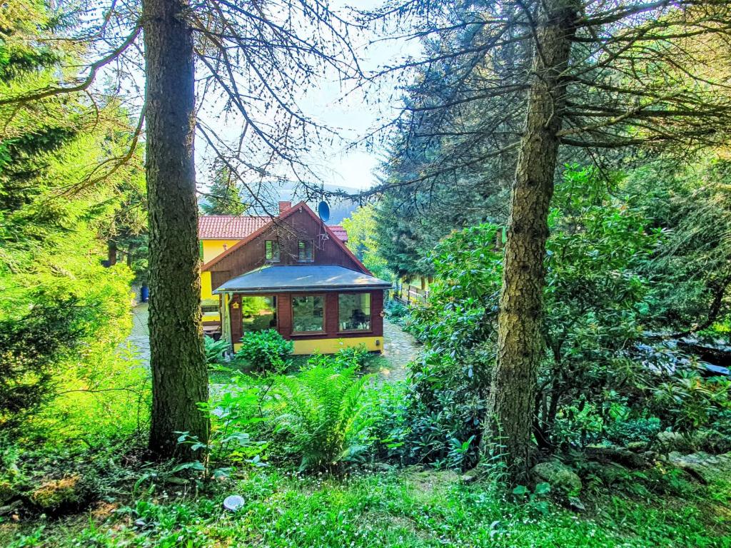 Vonkajšia záhrada v ubytovaní Holiday Home Karpacz Kowary by Interhome
