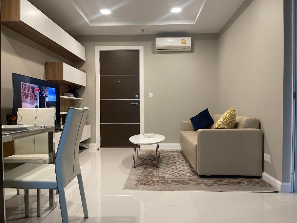Posezení v ubytování Gc rooms