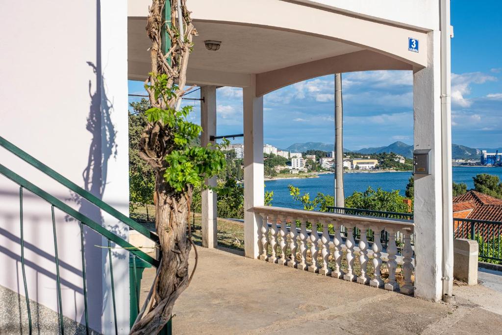 Balkón nebo terasa v ubytování Apartment Sea View 1