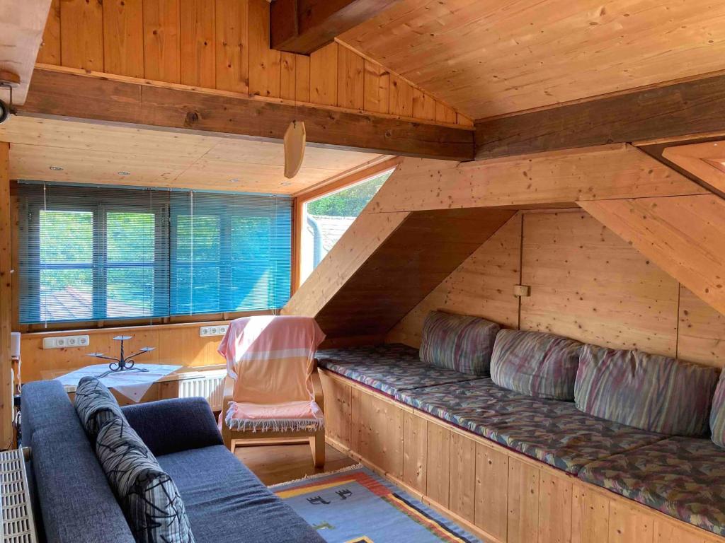 Posezení v ubytování Ferienwohnung Schreiner
