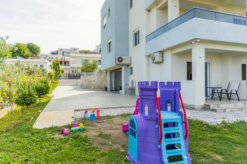 Herní místnost nebo prostor pro děti v ubytování DERON Apartments