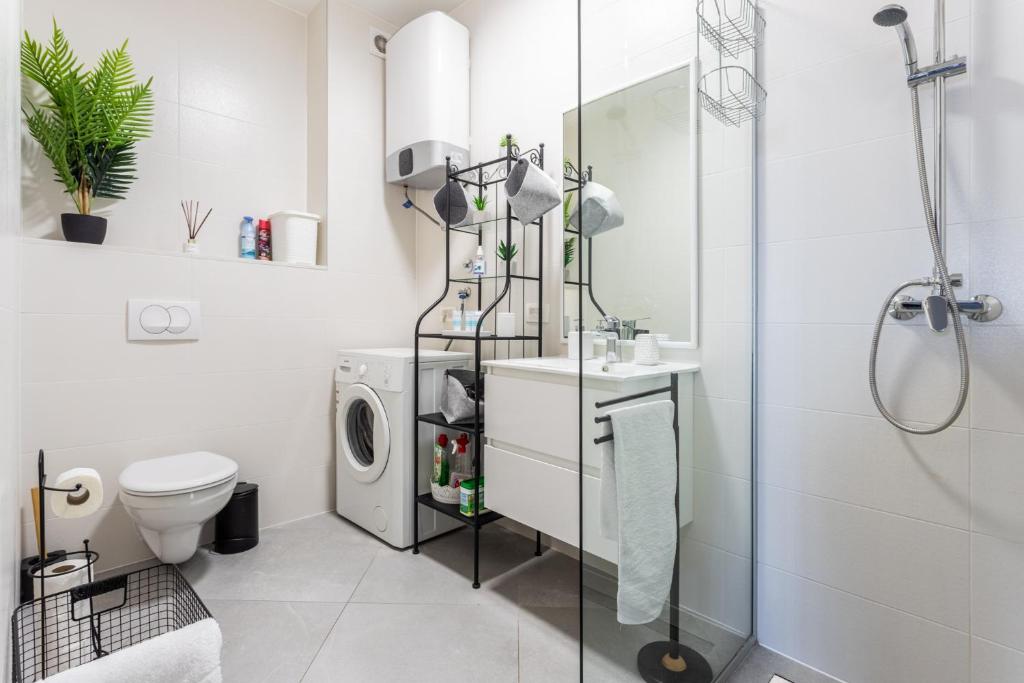 Kúpeľňa v ubytovaní Apartment Lola