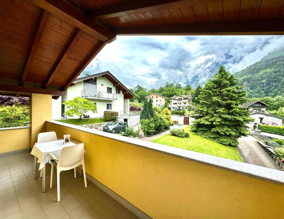 Nespecifikovaný výhled na hory nebo výhled na hory při pohledu z apartmánu