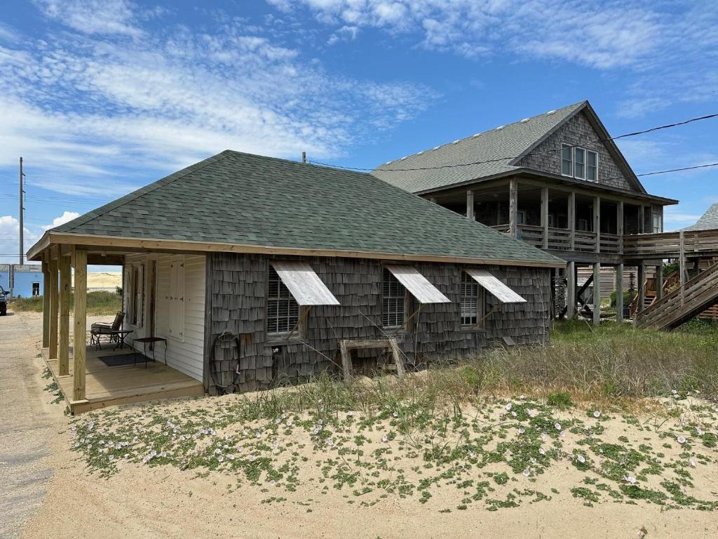 a house on the beach next to the sand at NH311B Nags Head 311B in Nags Head