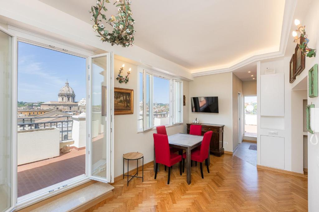 Argentina Penthouse by Rental in Rome