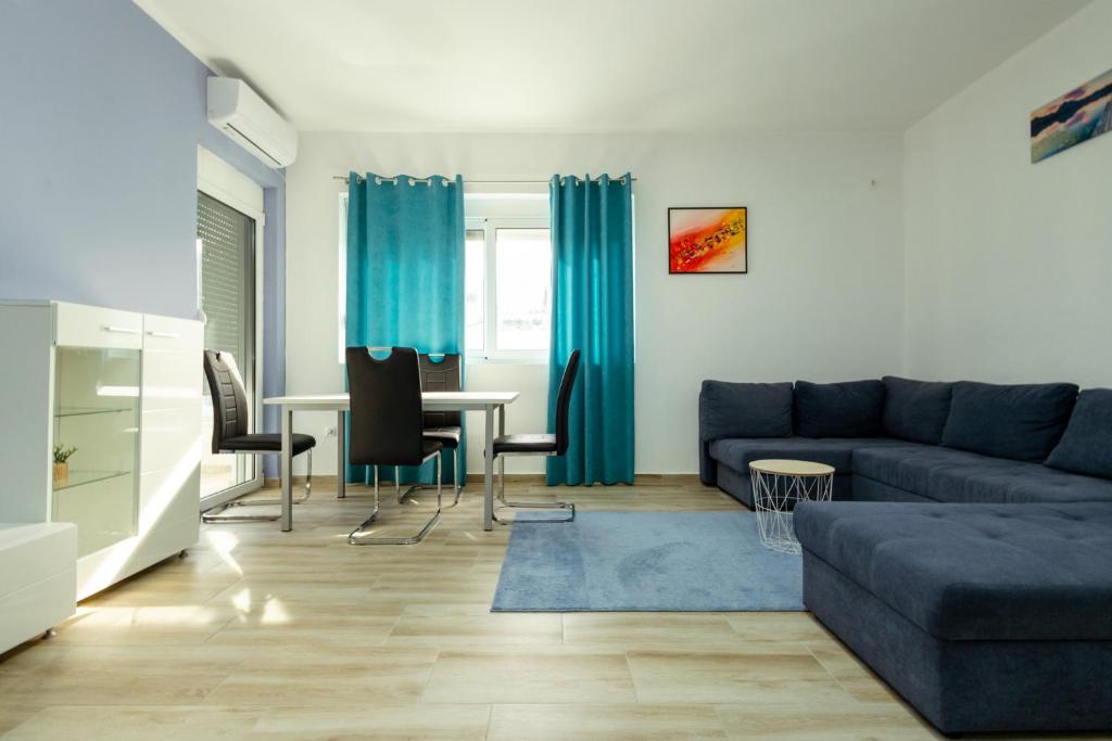 Posezení v ubytování DERON Apartments