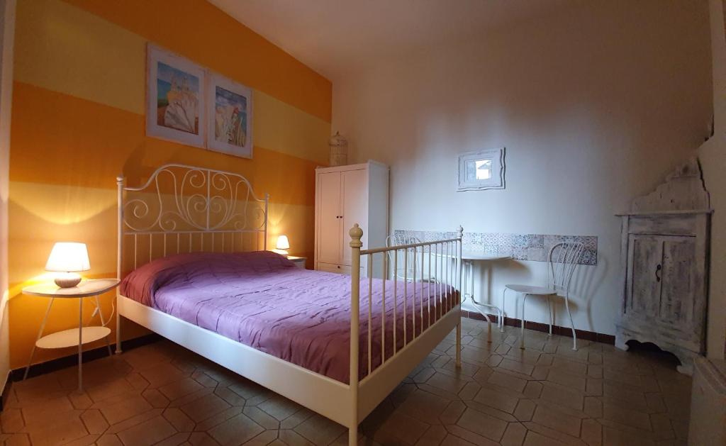 Postel nebo postele na pokoji v ubytování Cla&Cha Studio
