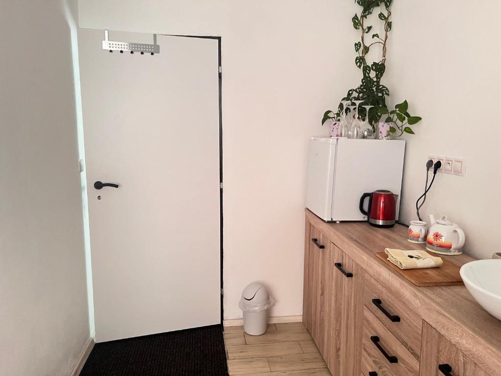 Kuchyň nebo kuchyňský kout v ubytování Monstera II
