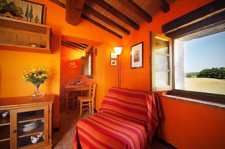 Posezení v ubytování Agriturismo Gattogiallo