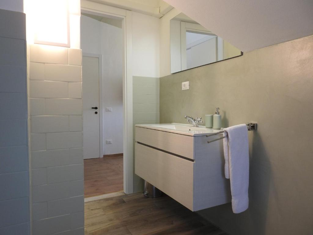 Koupelna v ubytování La casa di Clara