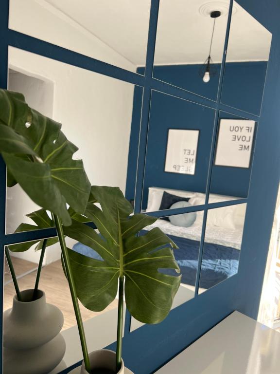 Ένα ή περισσότερα κρεβάτια σε δωμάτιο στο 3C Apartment A Cozy Apartment in the Heart of Alexandroupoli