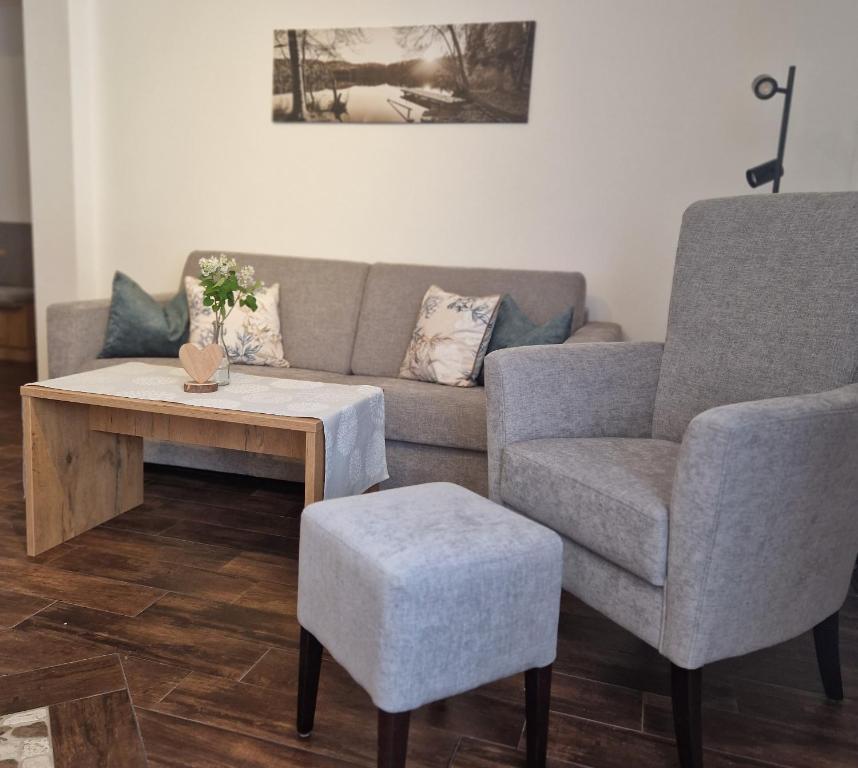 Ferienwohnung beim Binder - One-Bedroom Apartment With Terrace