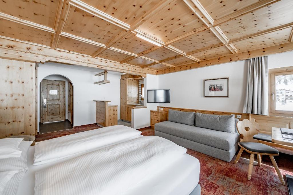 Postel nebo postele na pokoji v ubytování Hotel Nevada