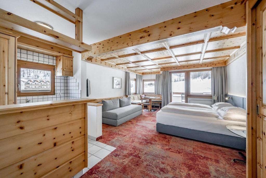 Postel nebo postele na pokoji v ubytování Hotel Nevada