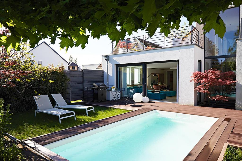 Πισίνα στο ή κοντά στο cosy-alsace