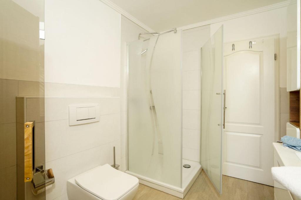 Koupelna v ubytování Ferienhaus Auszeit
