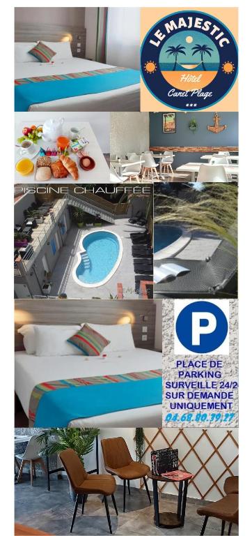 Fotografie z fotogalerie ubytování Hotel Le Majestic Canet plage v destinaci Canet-en-Roussillon