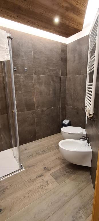 Koupelna v ubytování Appartamenti Home Service