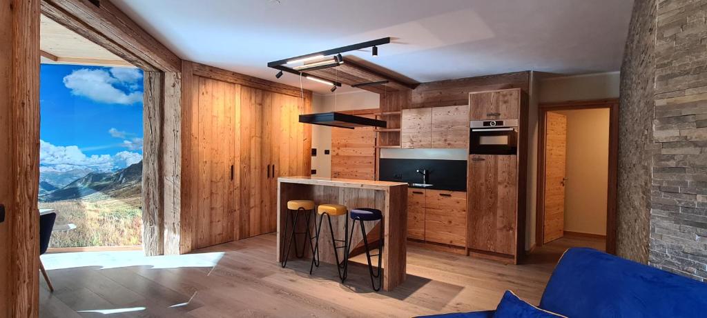 Kuchyň nebo kuchyňský kout v ubytování Appartamenti Home Service