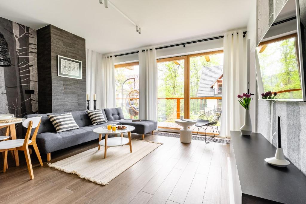 Posedenie v ubytovaní Apartamenty Pod Giewontem Lux&Spa Zakopane