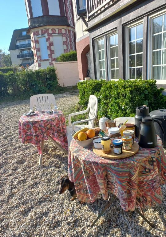 Zahrada ubytování Une parenthèse en bord de mer